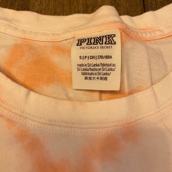 PINK Long Sleeve Cropped Tee - Picture 2 of 2